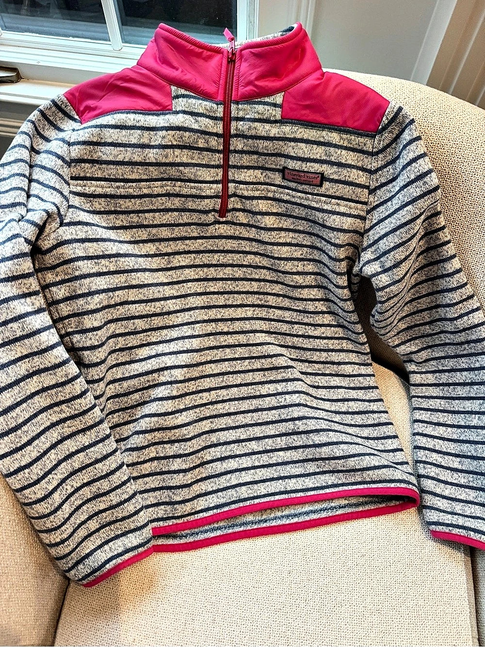 vineyard vines Striped Shep Shirt Striped Pullover Size Small
